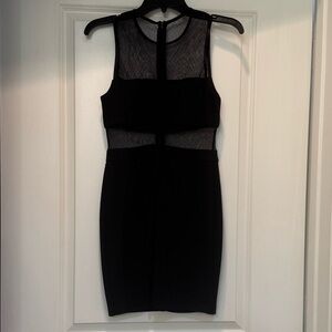 Mesh Cutout Mini dress